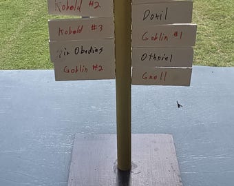 Portable Initiative Tracker