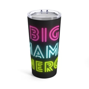 Copo de plástico Big Mama Energy | Presentes de corretor de imóveis para agentes | Copo para corretor de imóveis | Presente Imobiliário | Presente de encerramento do corretor de imóveis | Presente de encerramento