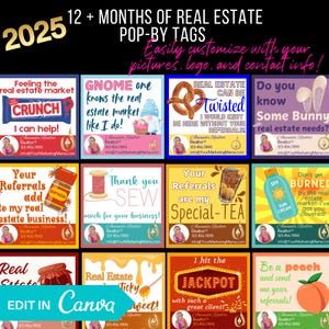2025年不動産タグ別ポップバンドル | 2025年タグ別ポップ | タグ別ポップバンドル | 12ヶ月タグ別ポップ | 不動産マーケティング | マーケティングタグ