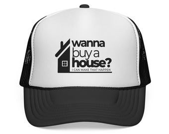 Haus kaufen? Trucker Kappe | Grundbesitz oder hypothekarischer Hut