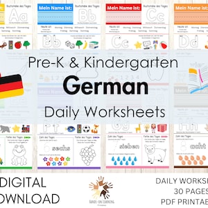 Vorschule & Kindergarten Morgen Starter Arbeitsblätter | Montessori Material | Digitaler Download | Kleinkind Belegt Arbeitsblätter