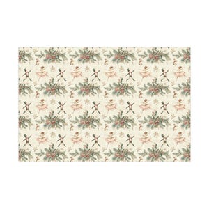 Vintage Christmas Ballet Gift Wrap, Christmas Gift Wrap, Holiday Wrapping Paper, Birthday Gift Wrap, Hostess Gift image 5