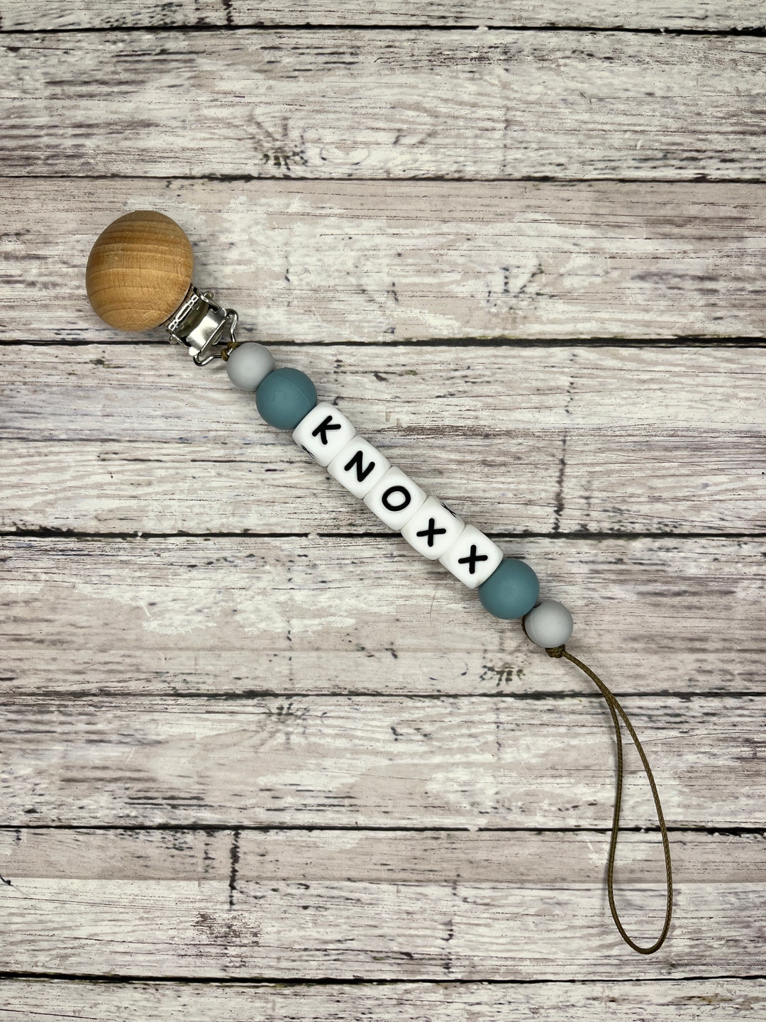 Name Pacifier Clip Personalized Pacifier Clip Baby Etsy