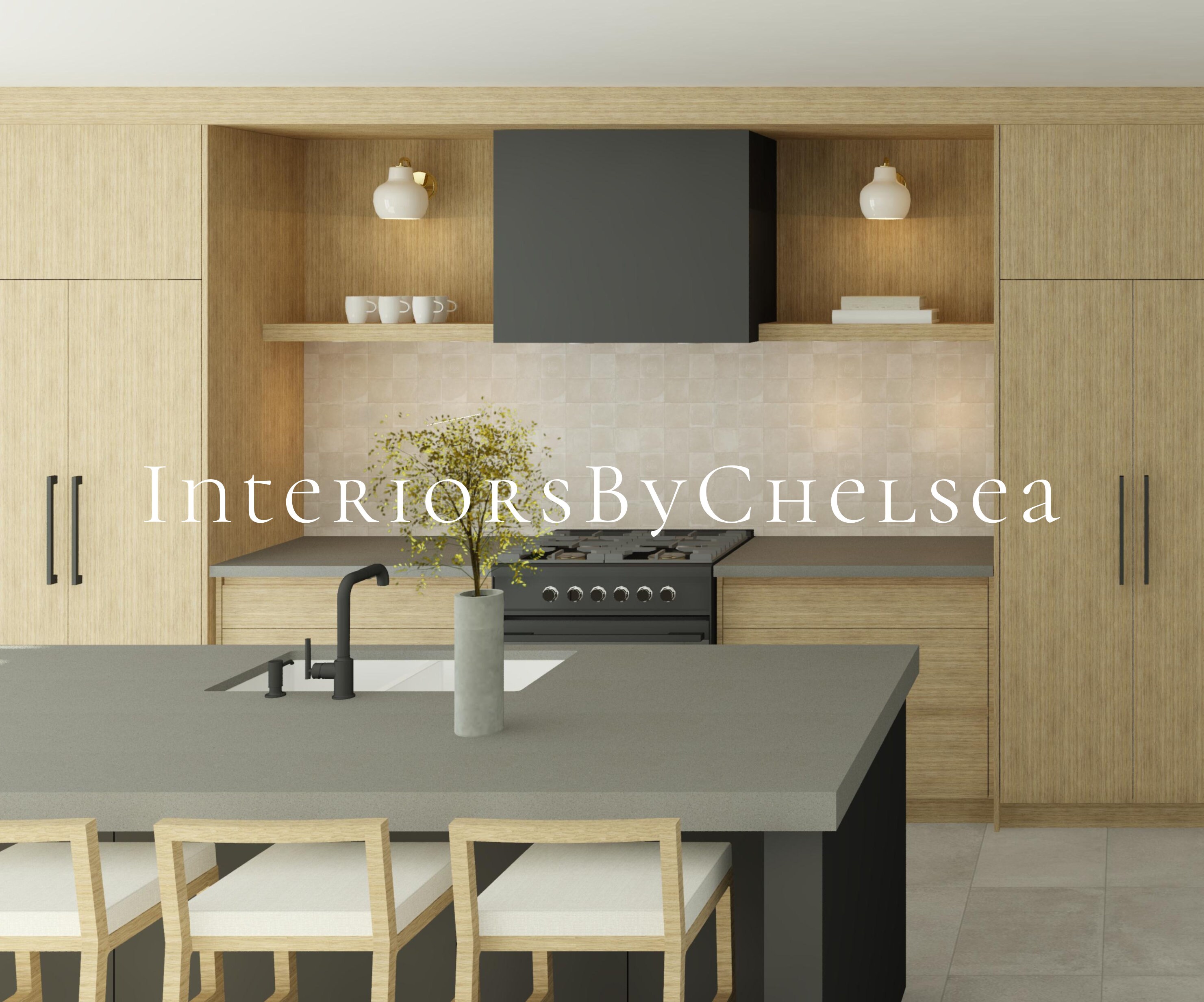 Custom Kitchen Interior Design, Virtual 3D Design Service, Home Remodel ...