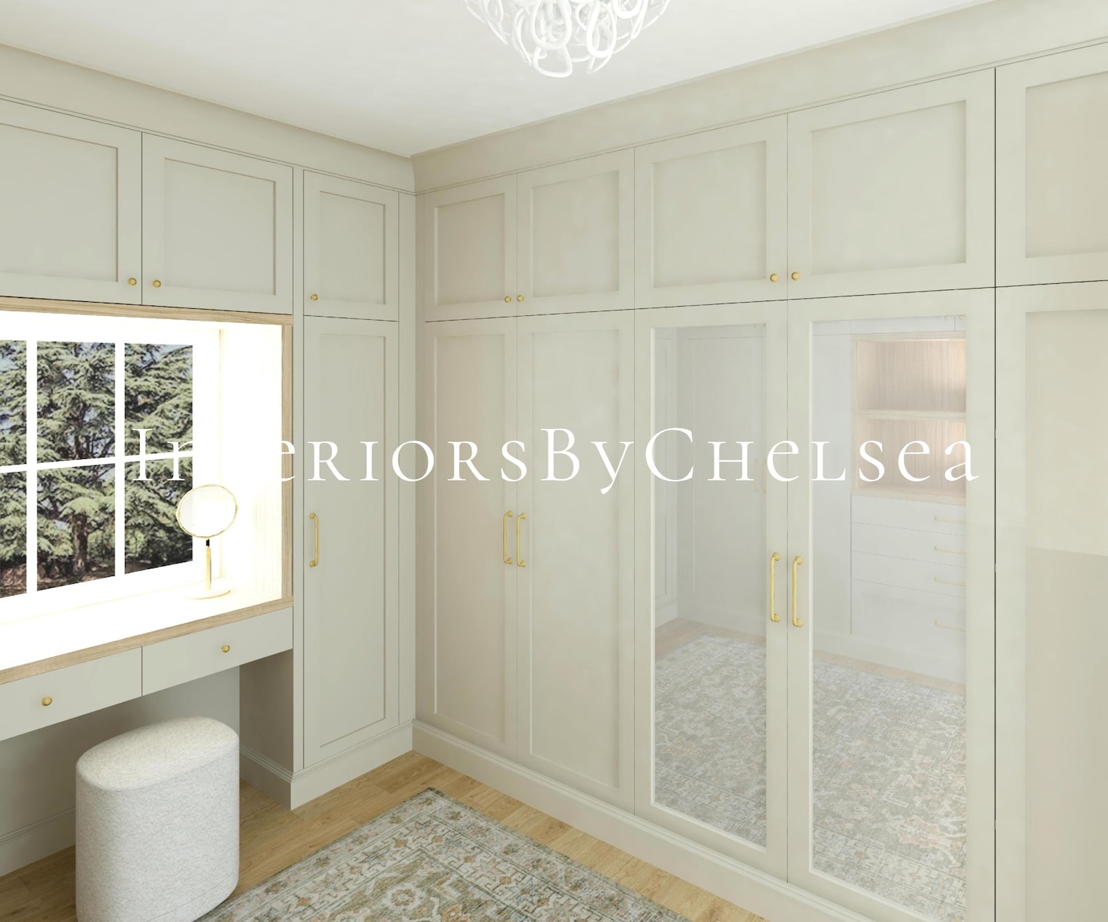 Custom Closet Virtual Interior Design, Closet 3D Render Services ...