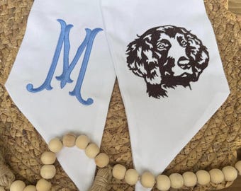 Embroidered Boykin Spaniel Wreath Sash: South Carolina State Dog