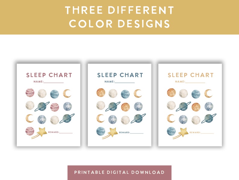 OK to Wake Reward Chart | Toddler Sleep Training Printable (PDF) - Etsy