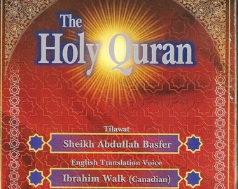 Complete Quran 38 Audio CD's with English translation by  Sheikh Abdullah Basfar