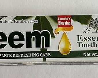 Neem Essential Toothpaste New 5 in 1 100% Fluoride Free