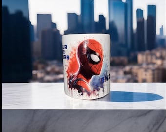 mug spiderman personnalisé