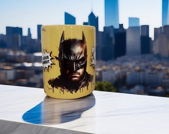 mug batman super héros
