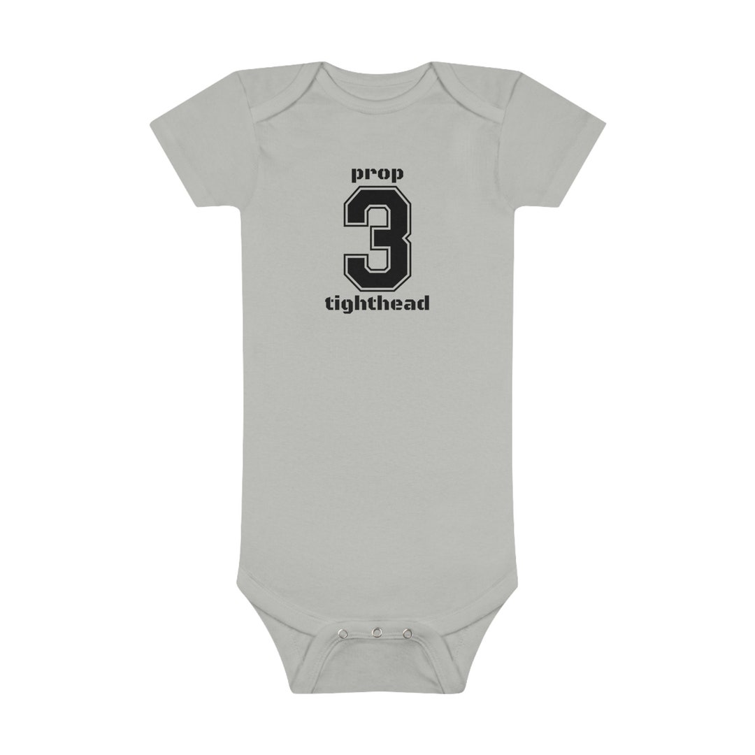 Rugby Prop Tighthead Prop Number Three Rugby Baby Short Sleeve Etsy
