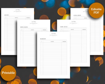 Moving Planner, Moving Checklist Printable, Relocation Planner, Moving Labels, Moving Inventory, Moving Gift, Digital Moving Planner, PDF
