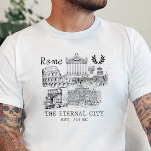 Rome Italy Shirt, Colosseum Shirt, Gift for Traveler, Rome Traveler Shirt, Travel to Italy Shirt, Rome Lover T-Shirt, Italy Souvenir Shirt