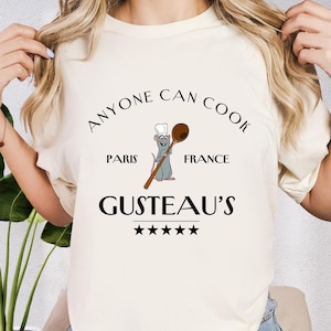Ratatouille Shirt, Ratatouille Little Chef Remy Shirt, Anyone Can Cook Shirt, Ratatouille Movie Tee, Disney Chef Shirt, Ratatouille Fan Tee