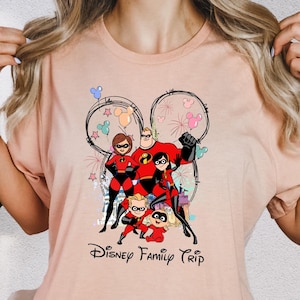 The Incredibles Custom Family Shirt, Disney Incredibles Matching Shirt, Disney Family Shirt, Disney Family Trip Shirt, Incredibles Gift Tee