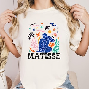 Matisse Art Shirt, Famous Painting Shirt, Gift for Art Lover, Vintage Aesthetic Painting T-Shirt, Gift for Artist Shirt, Aesthetic Tee
