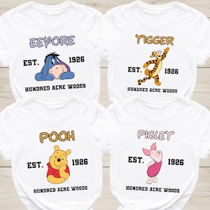 Winnie The Pooh Shirt, Winnie The Pooh Disneyland Shirt, Disney Family Shirt, Pooh Piglet Lumpy Roo Rabbit Tigger Robin Kanga Shirt