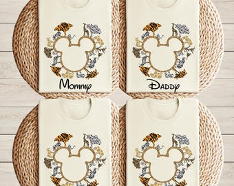 Mickey and Friends Shirt, Disney Safari Shirt, Animal Kingdom Shirt, Minnie, Goofy, Pluto, Donald Duck, Disney Characters Family Matching