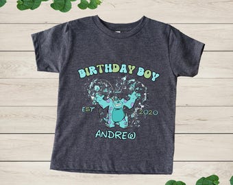 Disney Monster Inc Birthday Boy Shirt, Sully Personalized Birthday Shirt, Custom Disney Family Shirt, Monsters Group Shirt, Birthday Girl