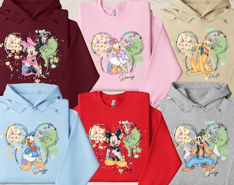 Disney Mickey and Friends Sweatshirt, Mickey and Minnie Mouse Shirt, Disney Family Trip Sweatshirt, Disney Friends Matching Sweatshirt
