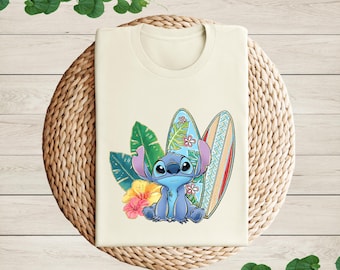 Disney Stitch Shirt, Stitch Watercolor Shirt, Stitch Lover Shirt, Stitch Birthday Shirt, Disney Trip Stitch Shirt, Disneyland Shirt