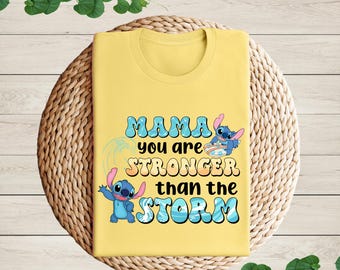Disney Stitch Mama Shirt, Disney Mother's Day Shirt, Stitch Mama Shirt, Disney Mom Gift, Disney Trip Mom Shirt, Stitch Lover Mom Shirt