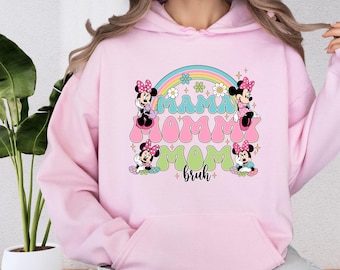 Disney Minnie Mouse Mama Sweatshirt, Minnie Mama Sweater, Disney Mother's Day Shirt, Disney Trip Mom Sweatshirt, Minnie Mom Gift