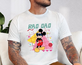 Disney Dad Shirt, Father's Day Gift, Mickey and Friends Shirt, Disneyland Family Tee, Minnie, Goofy, Pluto, Donald, Daisy Duck, Gift for Dad