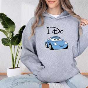 Disney Cars Couple Matching Sweatshirt, Lightning McQueen Hoodie, Cars Characters Shirt image 4