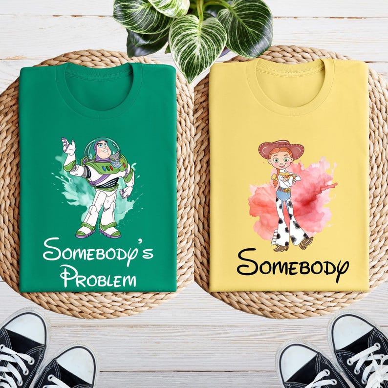 Toy Story Couple Shirt, Buzz Lightyear and Jessie Matching Shirt, Toy Story Valentine Shirt, Disney Trip Tee, Funny Valentines Day Shirt Bild 1