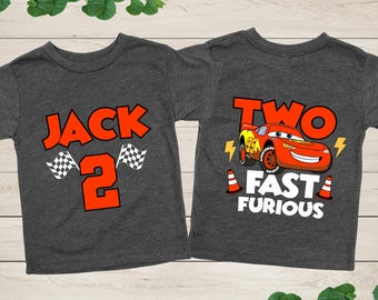 Disney Cars Custom Birthday Shirt, McQueen Birthday Boy Shirts, Disney Trip Cars Shirt, Cars Movie Shirt, Disney Cars Gift, Disneyland Trip