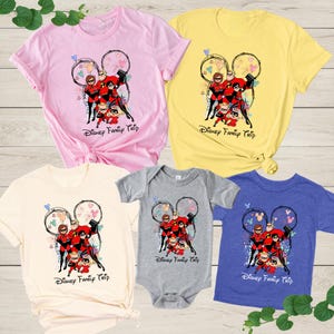 The Incredibles Custom Family Shirt, Disney Incredibles Matching Shirt, Disney Family Shirt, Disney Family Trip Shirt, Incredibles Gift Tee
