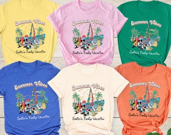 Disney Family Vacation Matching Shirt, Mickey and Friends Shirt, Minnie, Goofy, Pluto, Donald