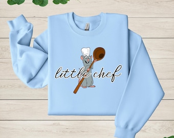 Sudadera de Ratatouille Remy, camiseta de la película Little Chef, regalo de chef