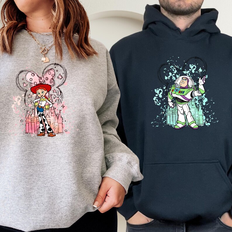 a couple of people standing next to each other