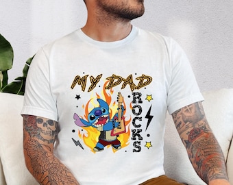 Disney Stitch Dad Shirt, Father's Day Shirt, Lilo and Stitch Diney Trip Shirt, Stitch Daddy Shirt, Disneyland Trip Matching Shirt