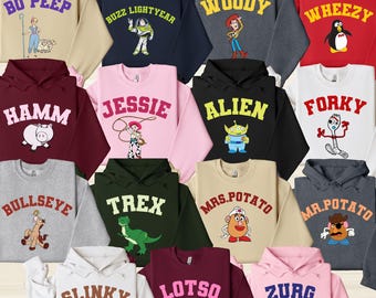 Disney Toy Story Sweatshirt, Toy Story Characters Hoodie, Disneyland Family Trip Sweatshirt, Toy Story Birthday Gift, Toy Story Shirt