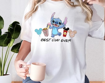 Lilo Stitch Snack Shirts, Stitch Disney Trip Shirt, Stitch and Angel Family Matching Shirt, Stitch Couple Shirt, Disney Stitch Custom Tee