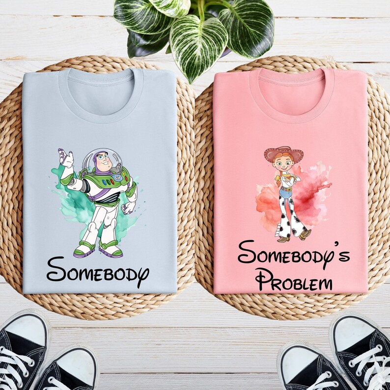 Toy Story Couple Shirt, Buzz Lightyear and Jessie Matching Shirt, Toy Story Valentine Shirt, Disney Trip Tee, Funny Valentines Day Shirt Bild 4