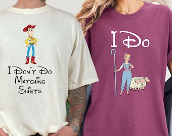 Comfort Colors® Toy Story Couple Shirt, Couples Disney Shirts, Toy Story Custom Shirt, Toy Story Movie Shirt, Disney Couple Matching Tee