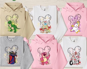 Disney Toy Story Matching Sweatshirt, Toy Story Characters Hoodie, Disneyland Family Trip Sweatshirt, Toy Story Group, Toy Story Birthday