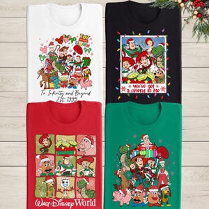Toy Story Shirt, Toy Story Christmas Family Shirt, Disney Christmas Shirt, Disney Family Mathching Shirt, Toy Story Group Shirt