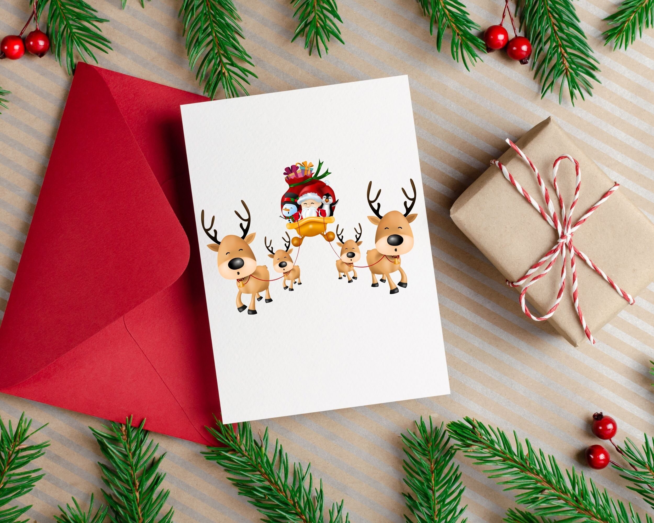 Santa Sleigh Svg Sleigh Svg Christmas Sleigh Svg Christmas Svg Svg