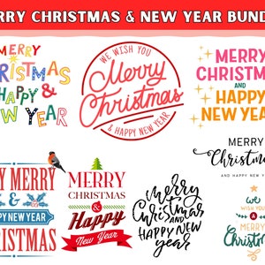 Feliz Navidad y próspero año nuevo SVG / Country Sign png, Citas de Navidad en la cocina, Granja, Taller de Papá Noel, Vacaciones, Archivo de corte de taza de camiseta