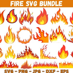 Fire SVG Bundle, Fire ClipArt, Fire Svg Files, Fire Flames Svg, Flames Frame Svg, Fire Frame Svg, Fire Png , FIRE SVG , fire eps