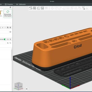 Cricut Tool Organizer | STL File | Gift for Makers | Silhouette Compatible image 4