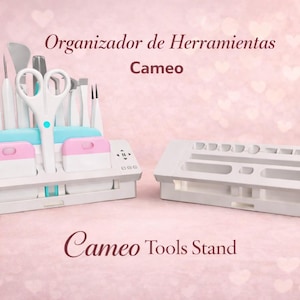Organizzatore di strumenti Cameo | File STL | Regalo per creatori | Compatibile con Silhouette