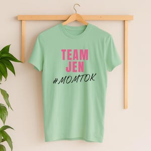 Team Jen Momtok Shirt | Secret Lives of Mormon Wives Merch t-shirt | SLOMW Hulu shirt | Varsity Wife College T-Shirt Gift