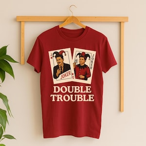 Tom Sandoval & Tom Schwartz Joker Card Tee | VPR Pump Rules Bravocon Vegas  Double Trouble T-Shirt | Vanderpump Bravo 2025